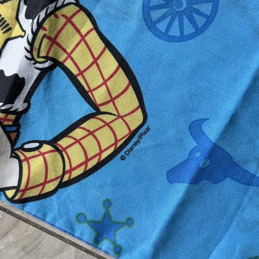 Vintage Woody Round Up Buzz Light Year Standard Pillowcase USA Toy Story Pixar‎